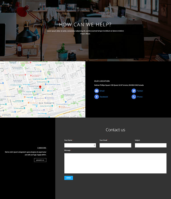 Contact Us – Black