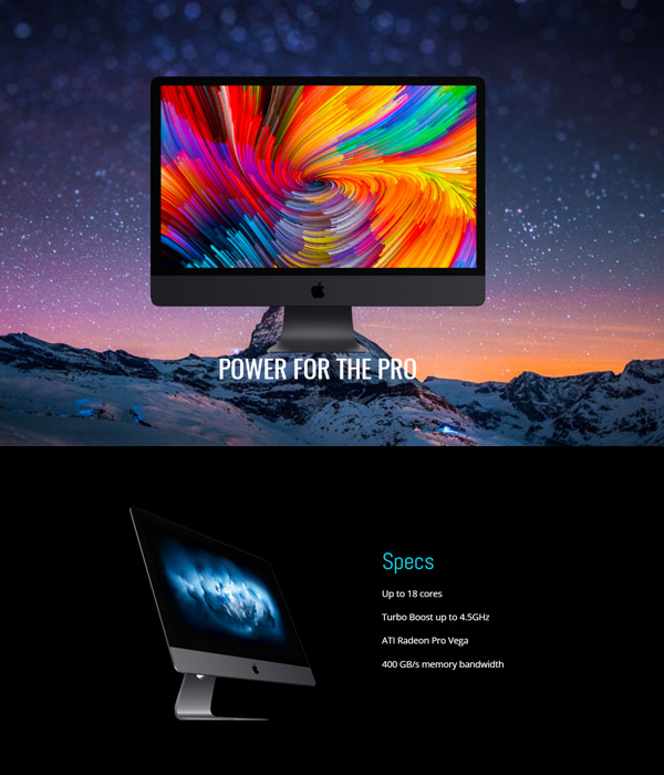 Sticky: Product Specs
