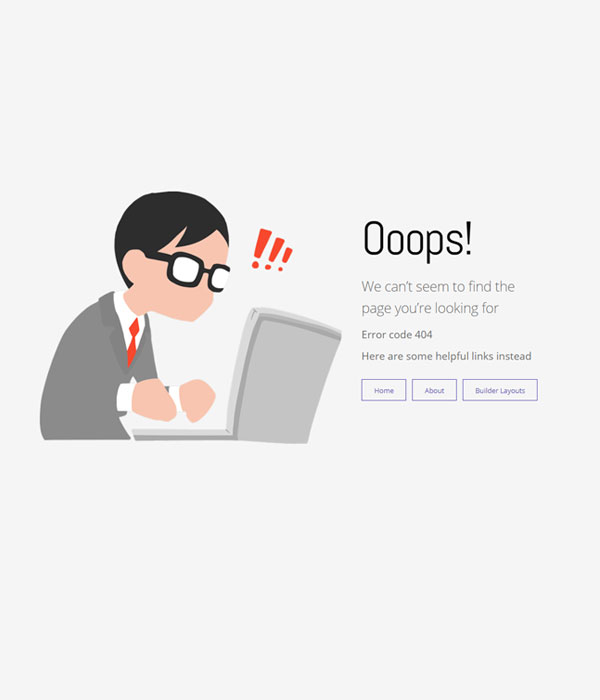 404 Error Page 3