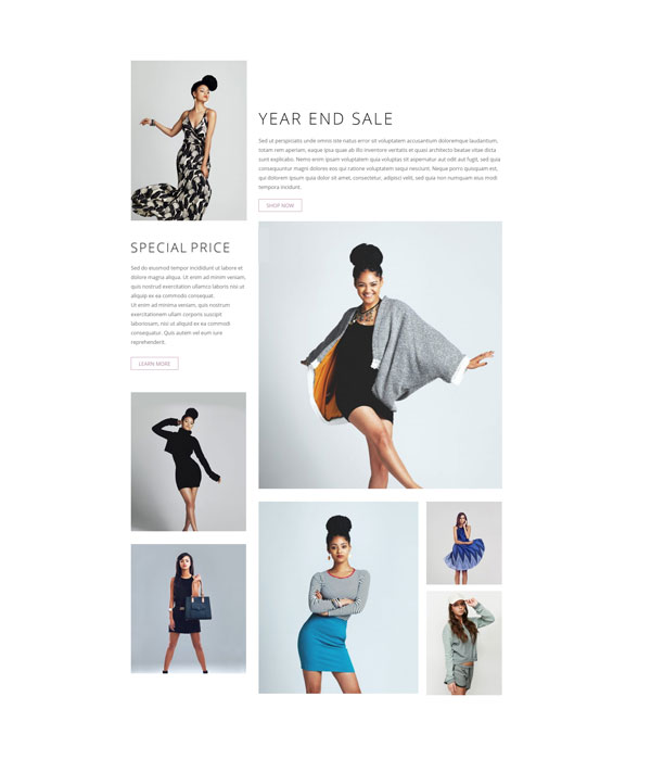 Shop Landing – Women Fashion 2