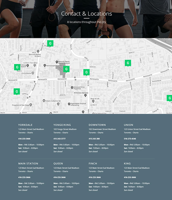 Fitness – Contact