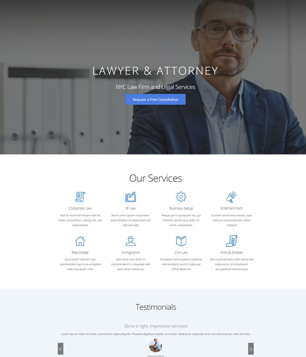 Lawyer – Home