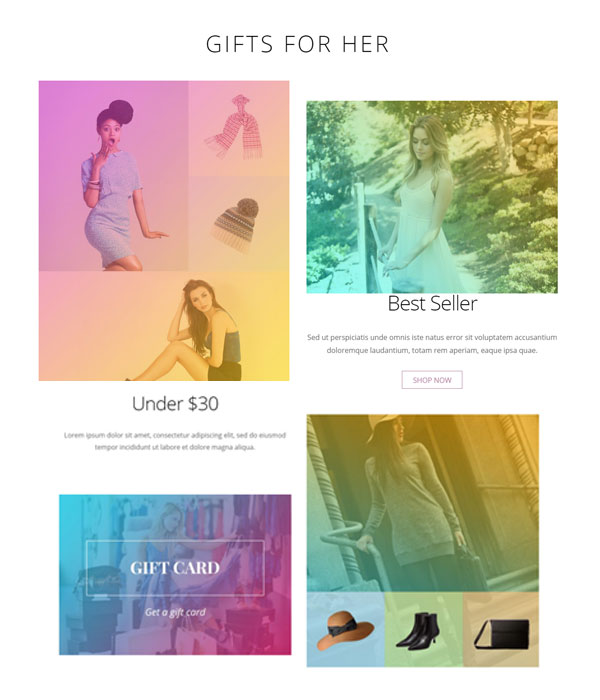 Shop Landing – Gifts