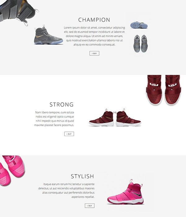 Shop Landing – Shoe