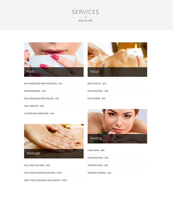 Spa – Service