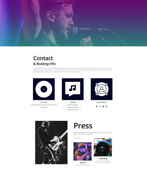 Music – Contact