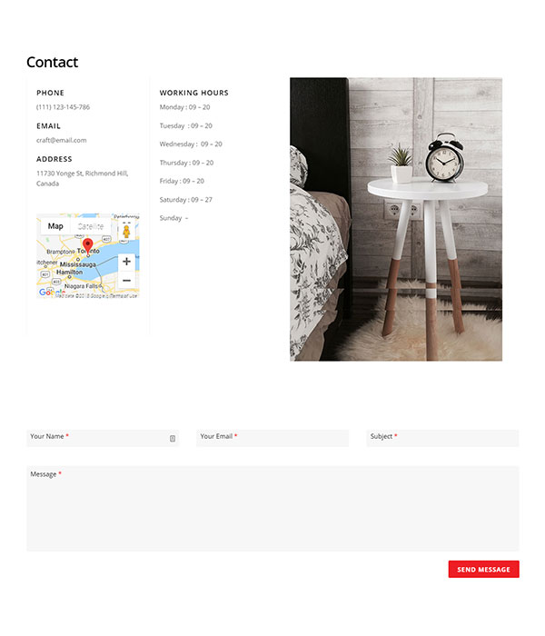 Shop Craft – Contact