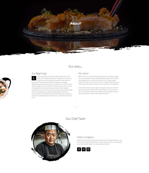 Sushi – About