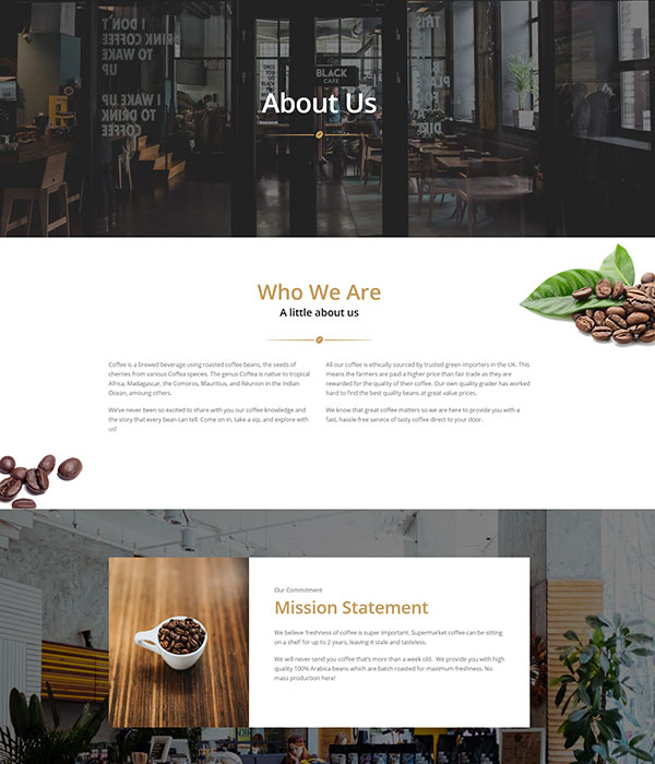 Coffee – About