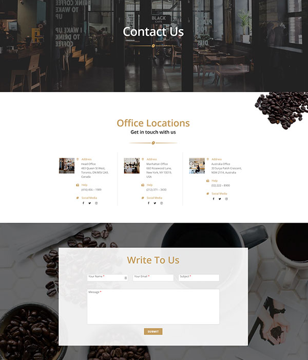 Coffee – Contact