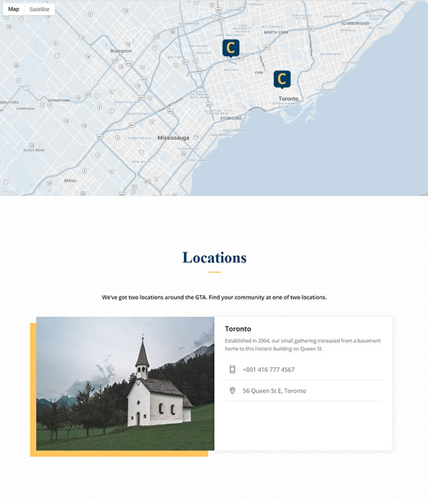 Church – Location