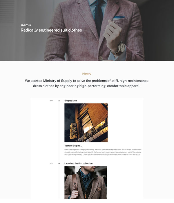 Fashion Men – About