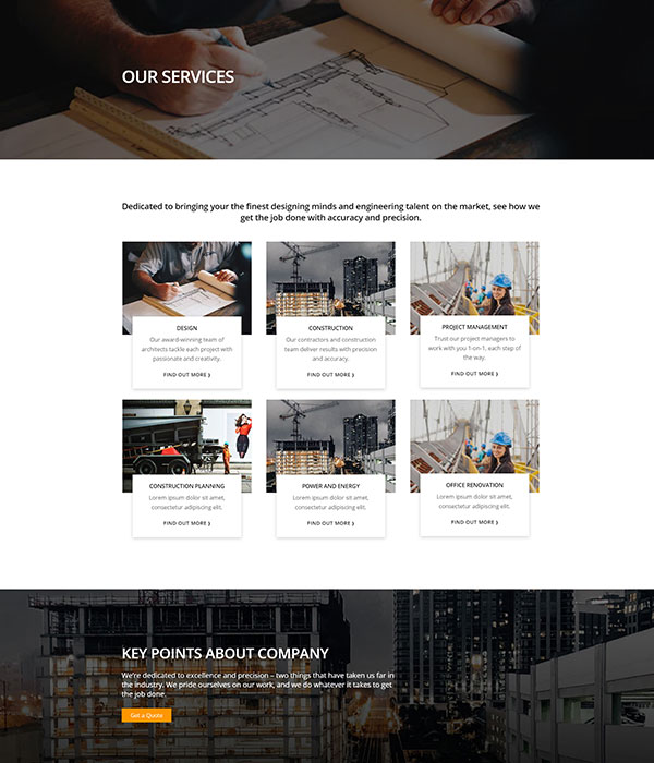 Construction – Service
