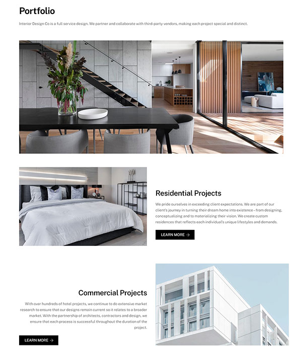 Interior – Portfolio
