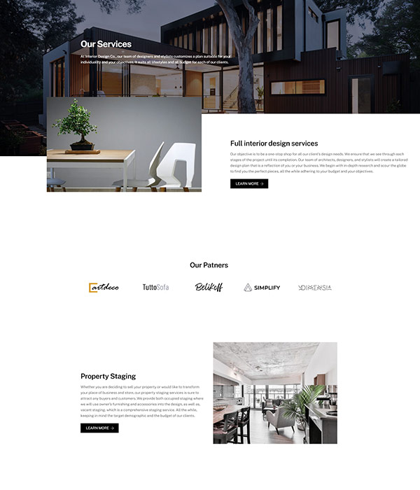 Interior – Services